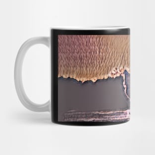 Cat Watching Sunset Cute Mug